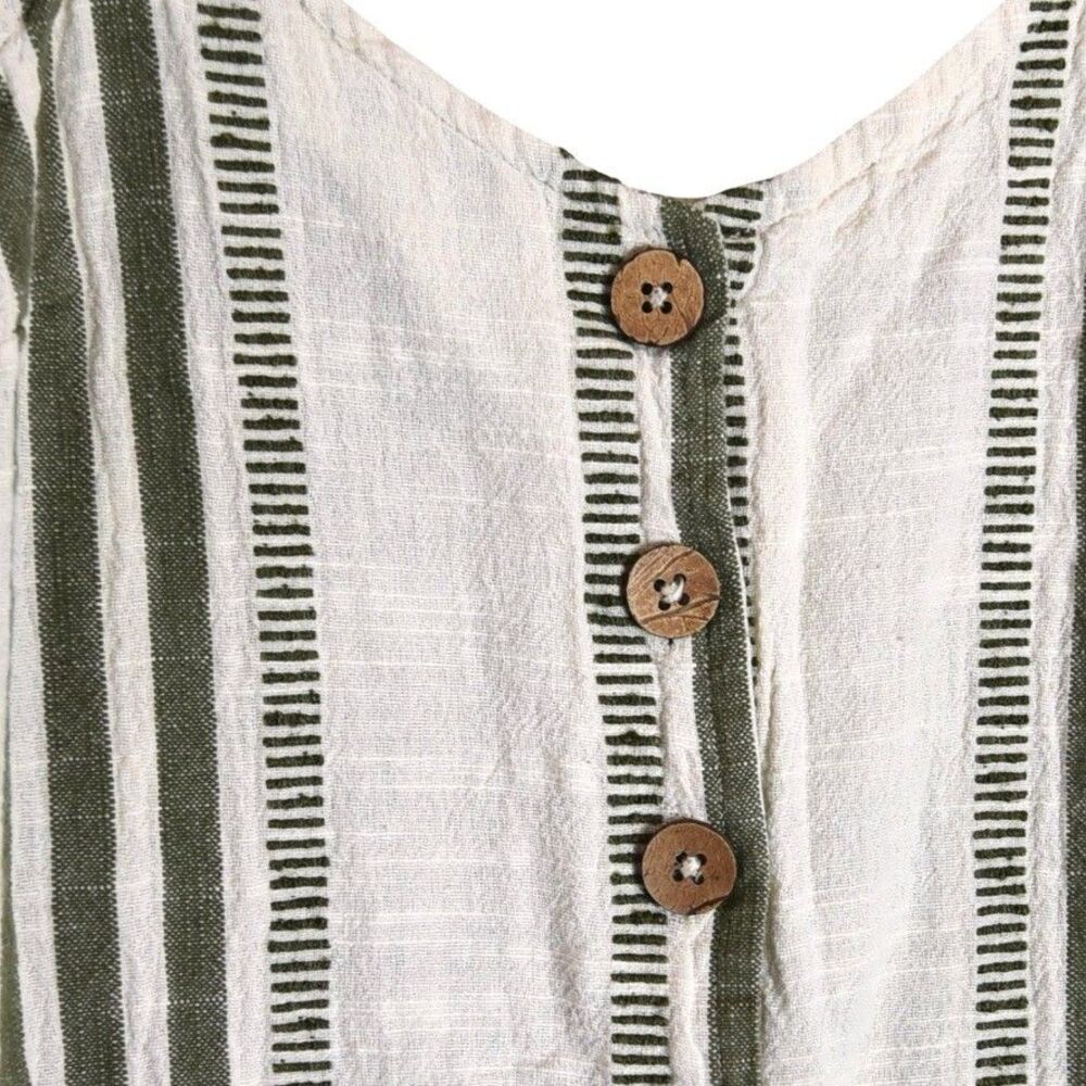 Rip Curl Striped Button Front Sundress Women’s Sm… - image 6